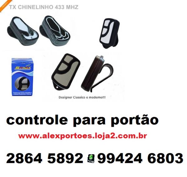 a) Controle para Portão Automático Eletrônico